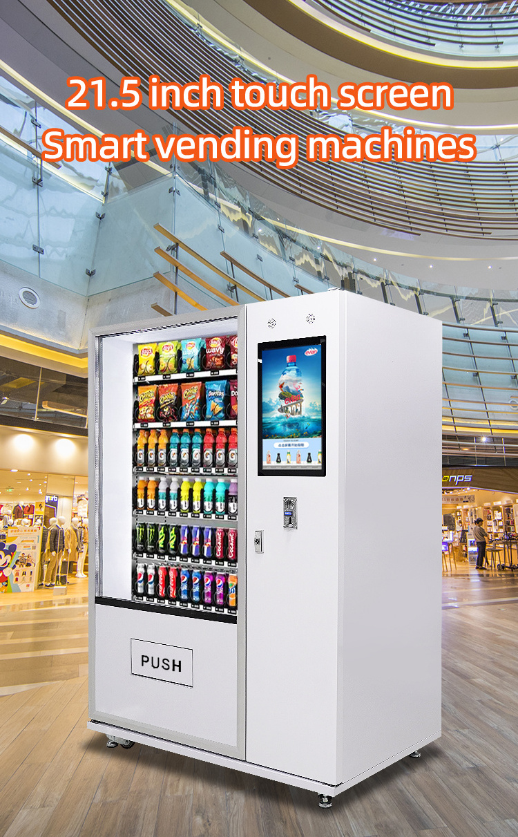 Snacks soda Vending Machine For Chip And Drinks