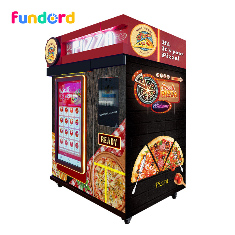 Fundord new fully automatic vending machine for pizza