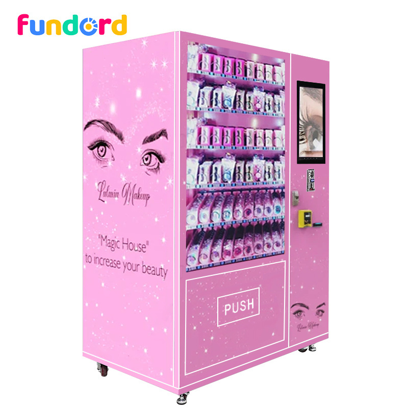 cheap eye lash beauty product vending machine