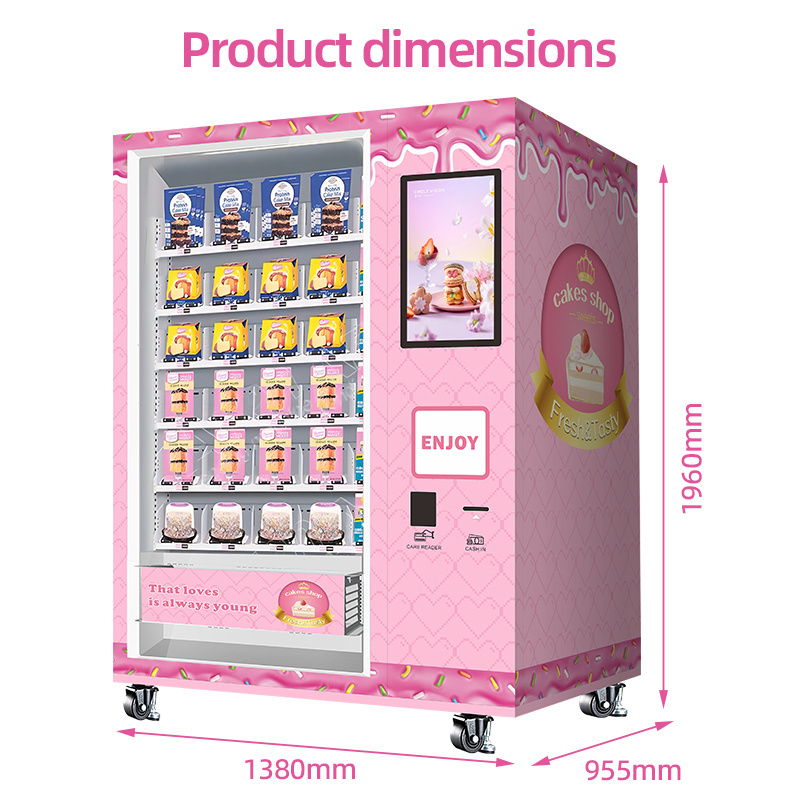 Fundord fully automatic cake vending machine