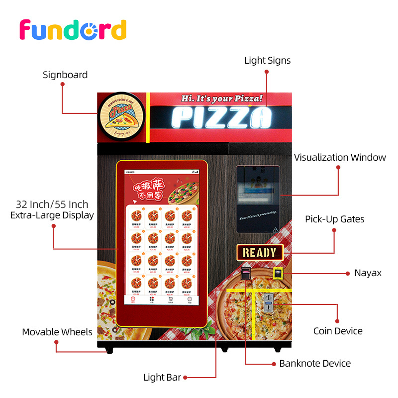 Fundord the real price pizza vending machine for sale