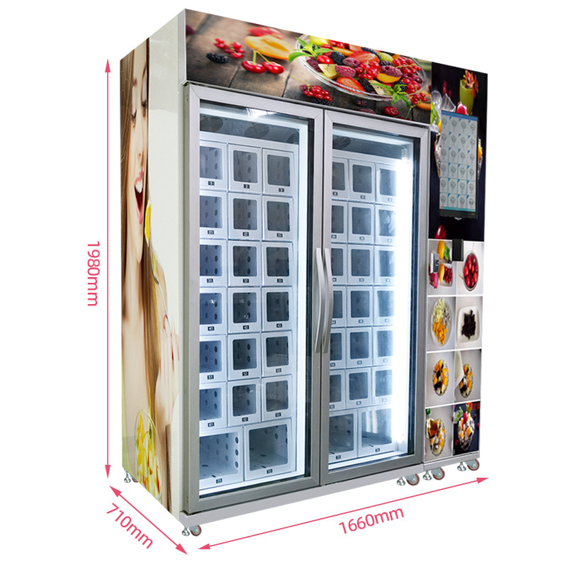 2024 Fundord frozen yogurt food vending machine