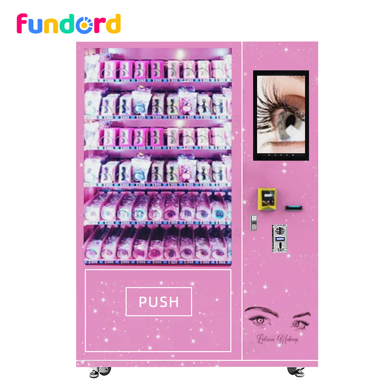 cheap eye lash beauty product vending machine