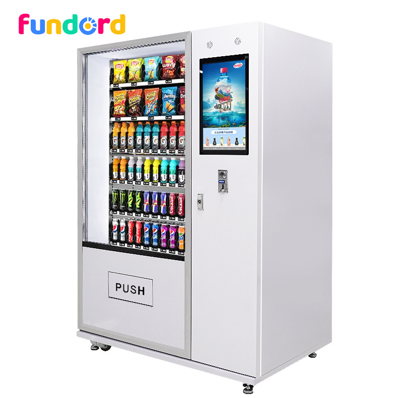 Fundord Auto Snack Bottled Beer Cold Drink Water Vending Machine Factory Drink Vending Machine