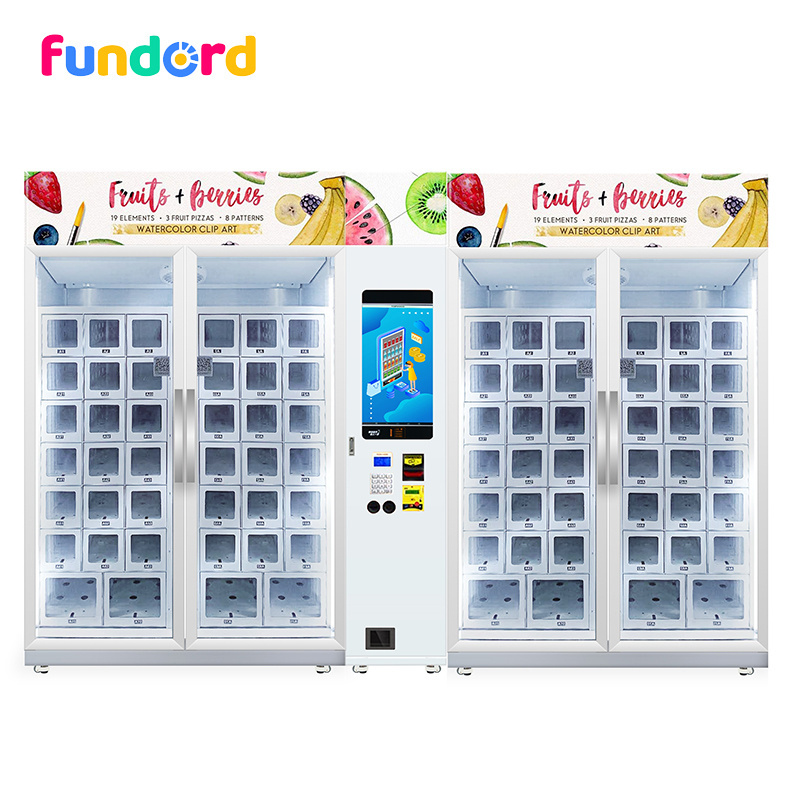 2024 Fundord frozen yogurt food vending machine