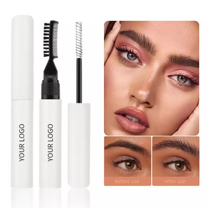 Customized Eyebrow Gel Kit Brows Styling Glue Long Lasting Waterproof Shaping Brows Gel With Brush