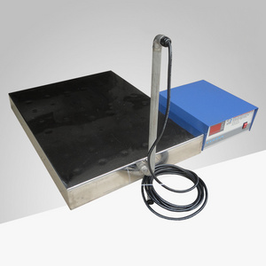 1800W Side tank mounted stainless steel Immersible ultrasonic transducer boxes submersible ultrasonic transducer