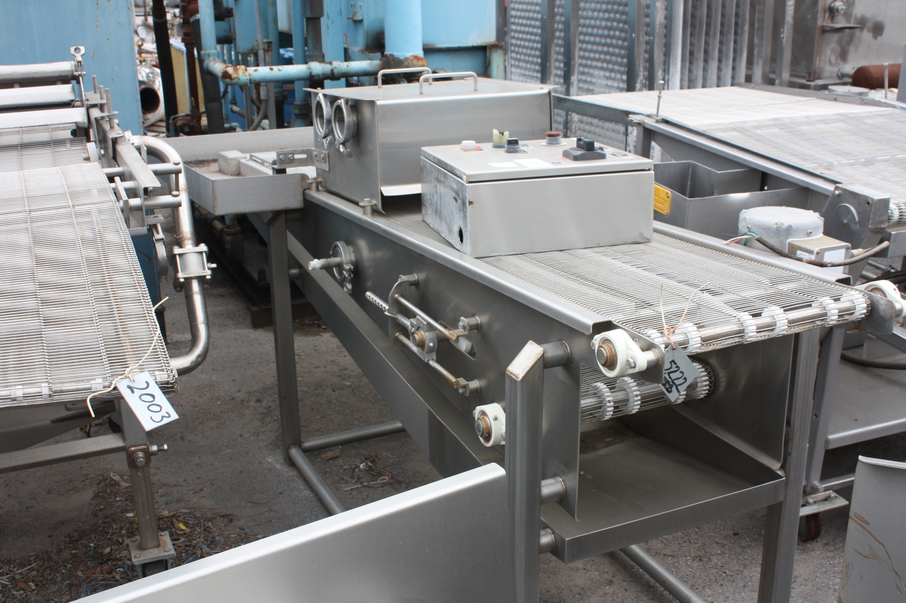 Conveyor line ultrasonic cleaning Automatic conveyor belt ultrasonic washing machine