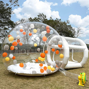 Advertising Clear Dome Bubble Tent House Outdoor Transparent pvc Inflatable Tent with Blower