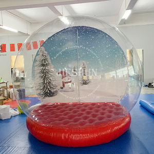 advertising balloons large Ice and Snow Themed Outdoor Inflatable snowball