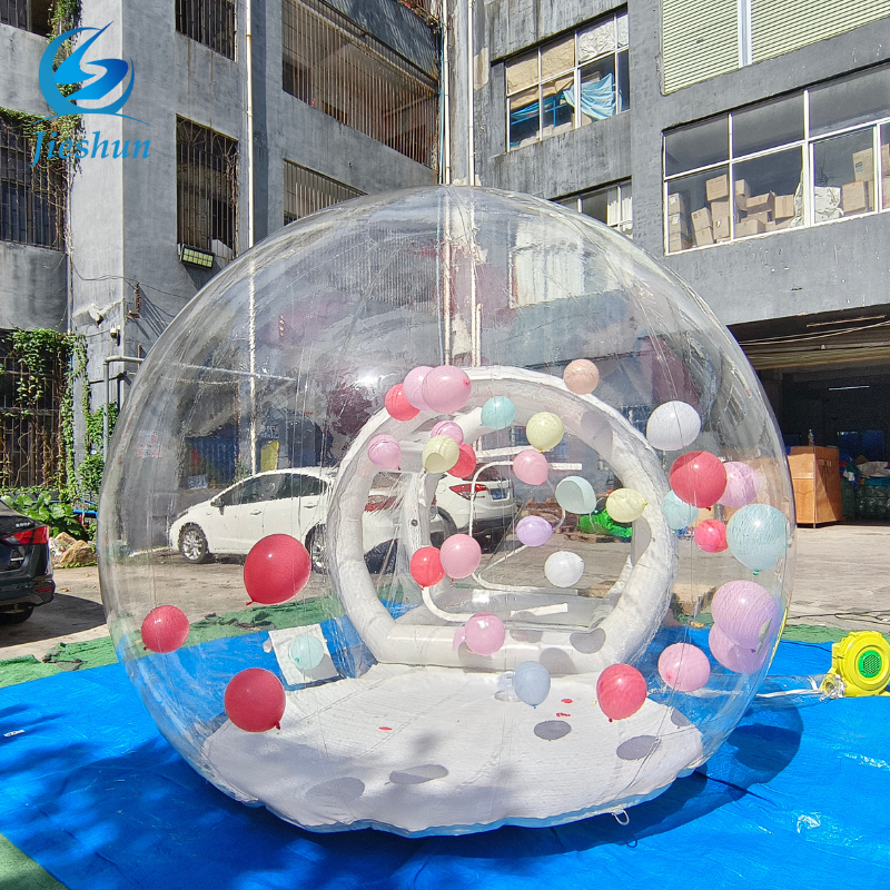 Kids Party Balloons Fun House Giant Clear Inflatable Bubble Tent Inflatable Bubble Balloons House