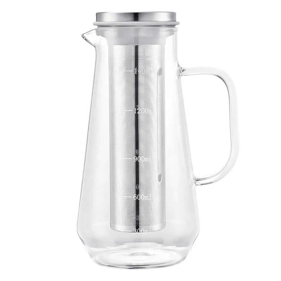 Cold Brew Coffee Maker Glass Iced Tea & Coffee Cold Brew Maker