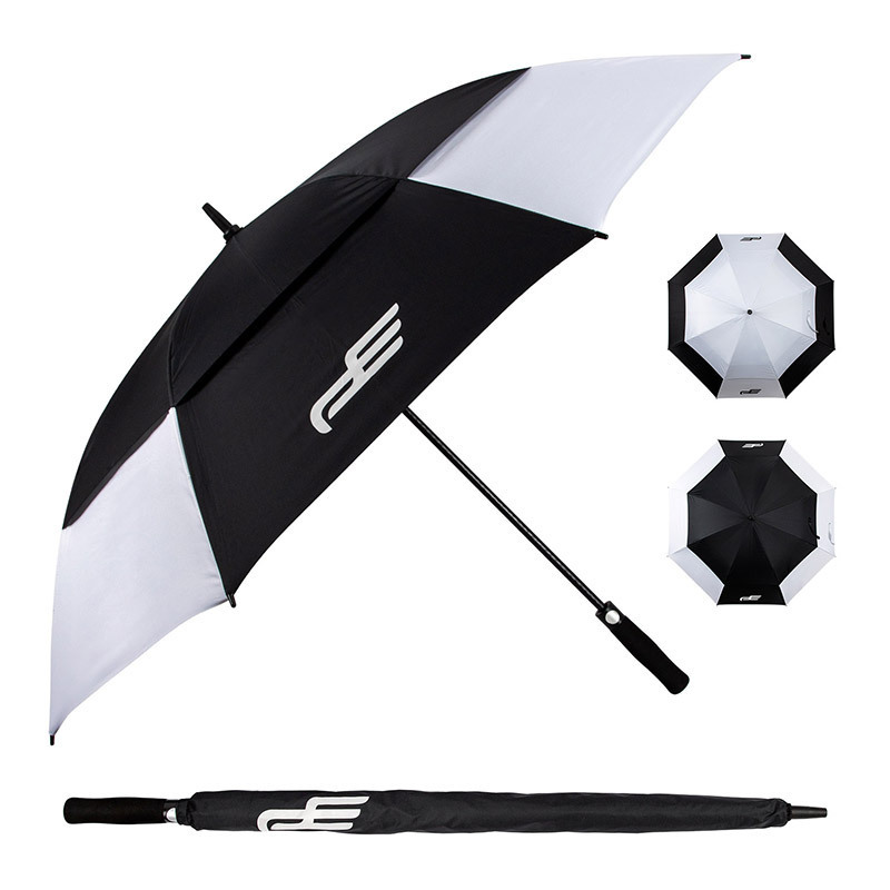 Playeagle Outdoor Double Canopy Golf Umbrella Windproof Large Double Layer Automatic Open Umbrella Oversize for 2-3 People