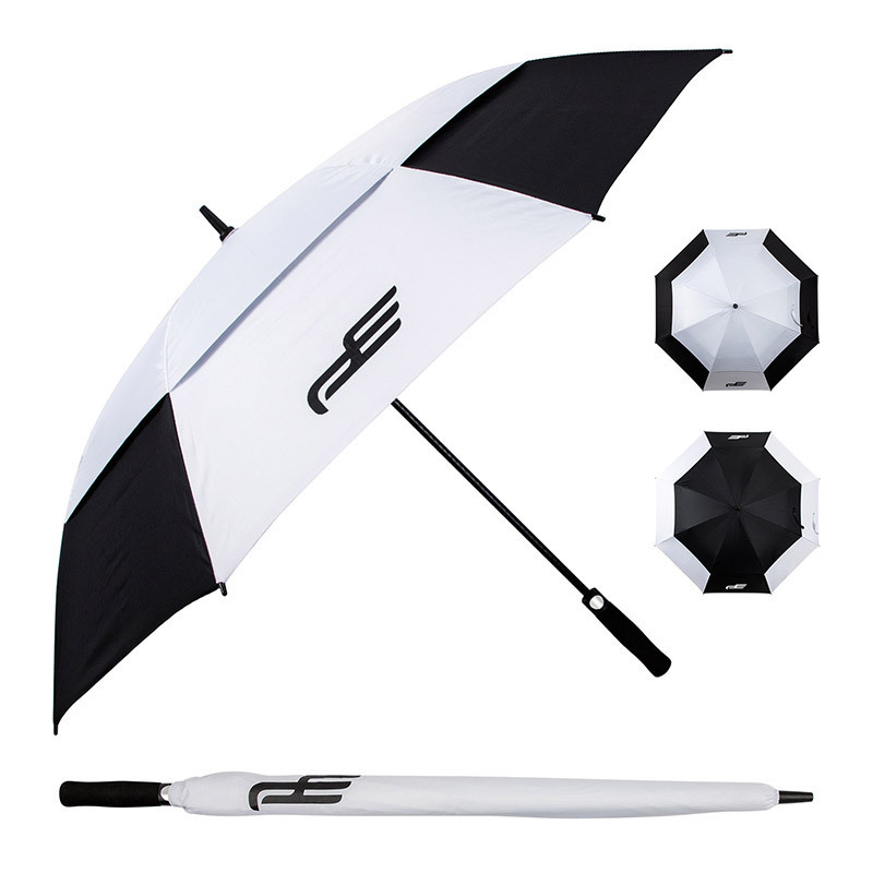 Playeagle Outdoor Double Canopy Golf Umbrella Windproof Large Double Layer Automatic Open Umbrella Oversize for 2-3 People