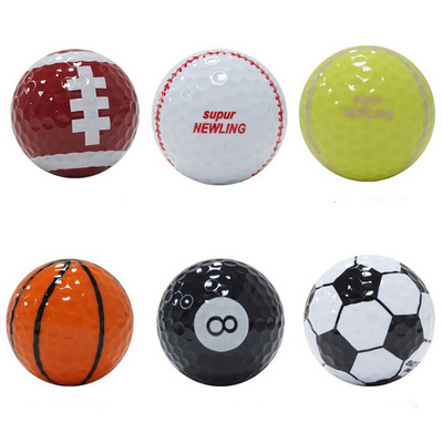 Professional golf ball with custom logo blank golf driving range balls