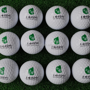 Custom Logo White Blank Golf Balls Two pieces Ball Wholesale Bulk Golf Tournament Golf Ball