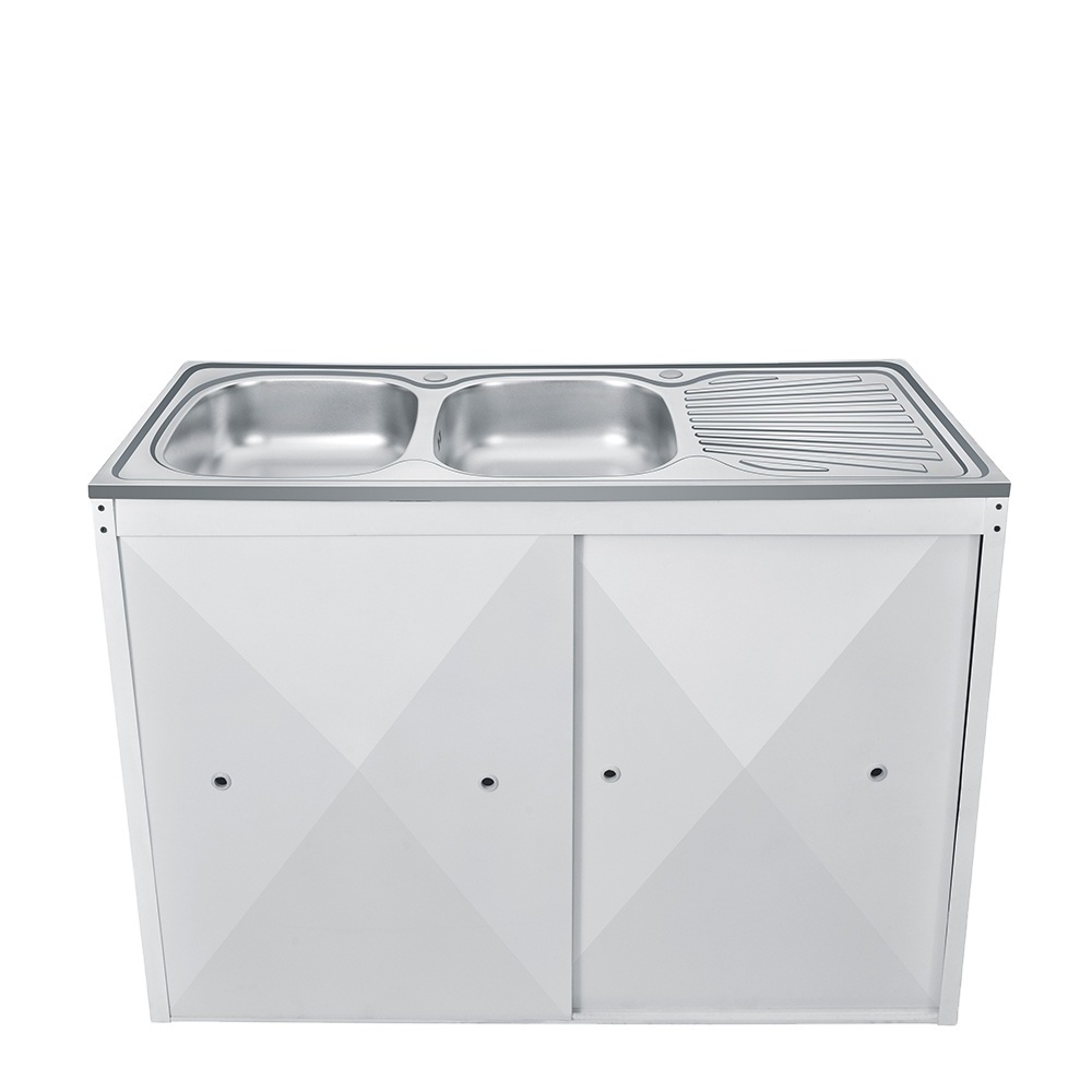 Newest Rvs Spoelbak Pvd Stainless Steel Sink  Stainless Steel Kitchen Corner Sink Cabinet In Stainless Steel 201