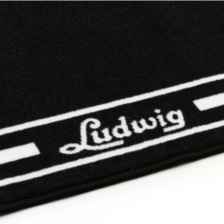 Non Slip Soundproof Custom Logo Ludwig Music Drum Rug for Electronic Drum Mat Outdoor Indoor