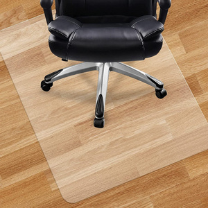 Eco-friendly Clear Vinyl PVC Office Desk Chair Mat for Hard Floor 36''x48''