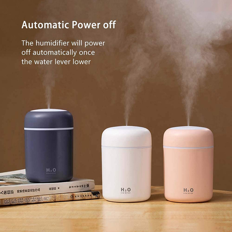 Wholesale Custom Logo Portable USB Cool Mist Ultrasonic Mini Car Air Humidifier