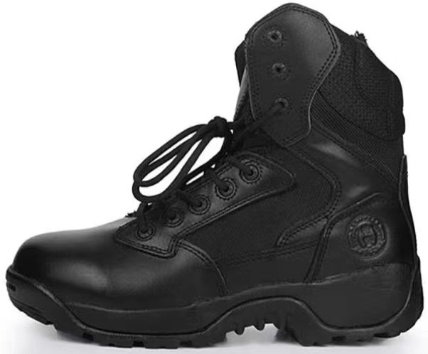 Anti-puncture and Anti-Static Steel Toe PU  Boots Security Guard Wear Boots for Men and Women