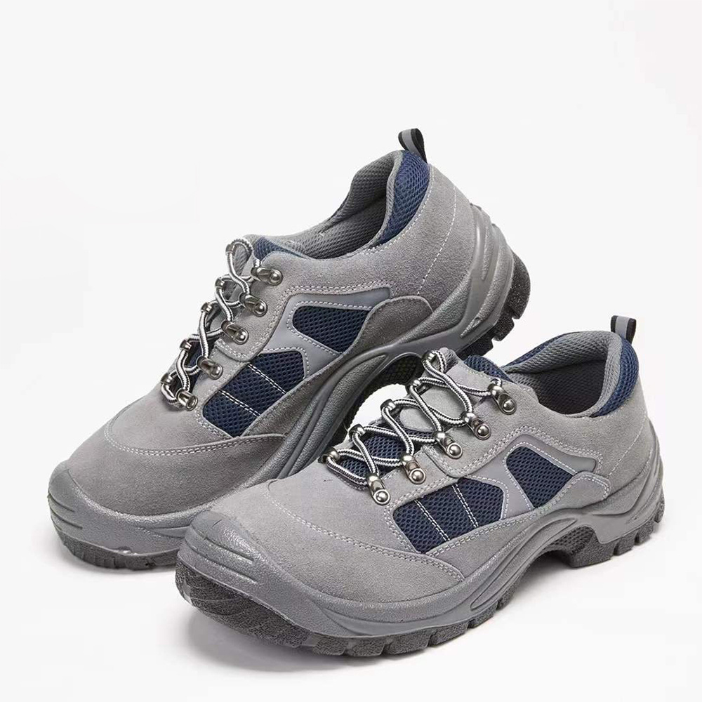 Steel Toe WorkwearAnti-Puncture Anti-Static Safety Shoes Lightweight Breathable Safe Toe Cat Safety Shoes for Men