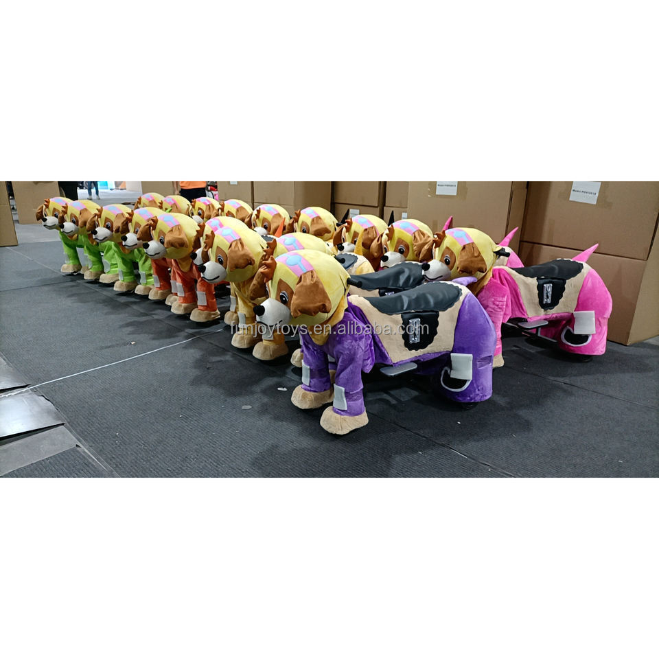 Safari safari animal ride for kids coin operated animal scooter electric animals for shopping mall