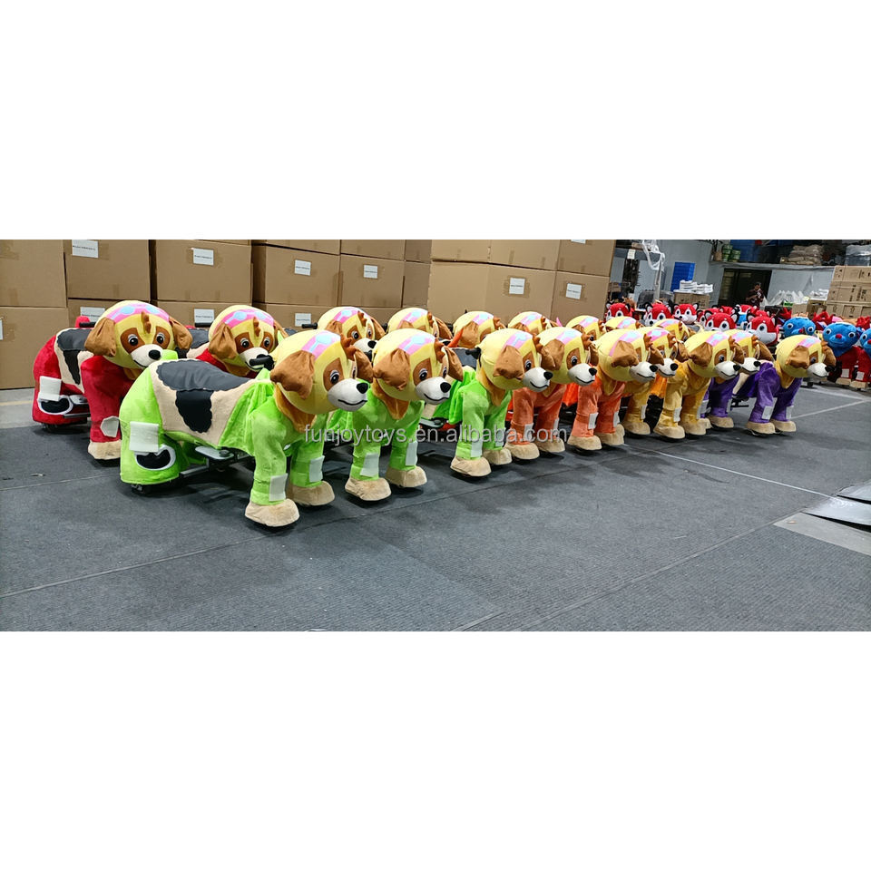 Safari safari animal ride for kids coin operated animal scooter electric animals for shopping mall