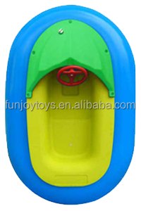 Popular children water games inflatable kids bumper boat for sale