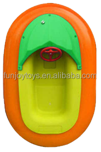 Popular children water games inflatable kids bumper boat for sale