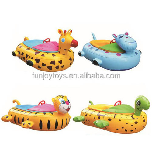 Water amusement park animal aqua bumper boat with motor different design battery powered toy boat for sale