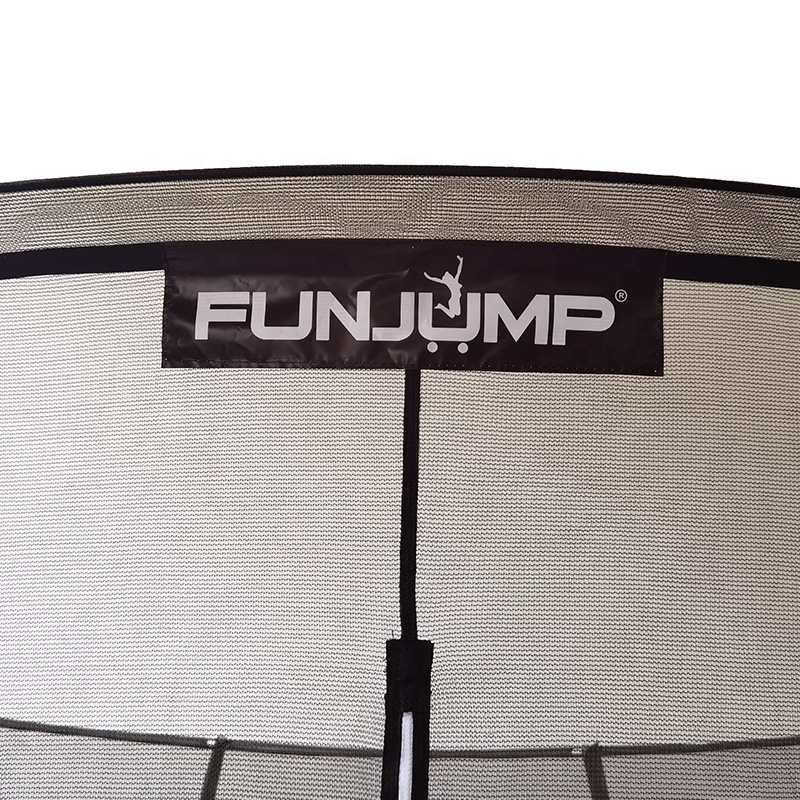 Funjump Professional Outdoor 14ft Stable Frame Tube Fitness Bungee Round Jumping Trampoline For Kids