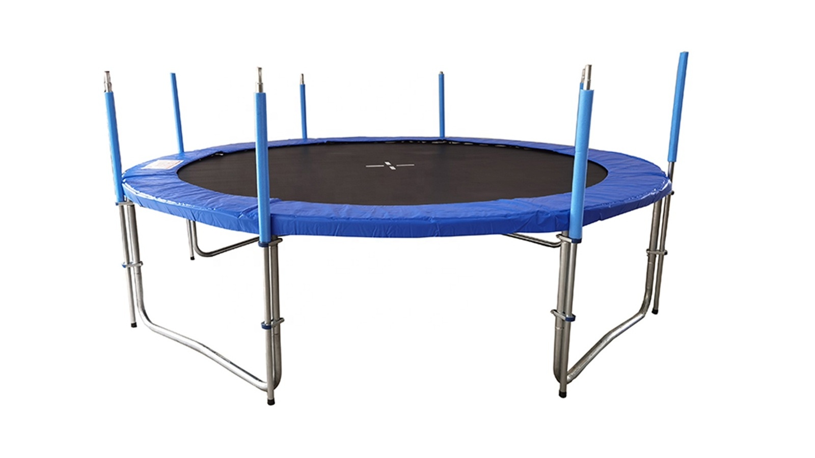 Funjump 10FT Quality Assurance Professional Indoor Round Trampoline with Safety Net and Ladder