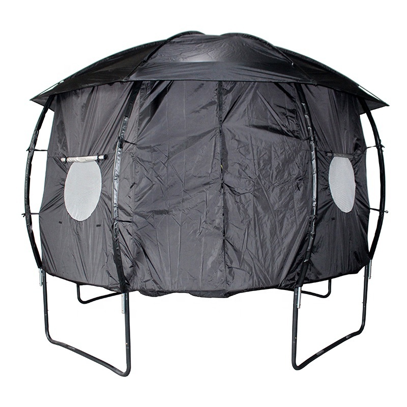 Funjump Wholesale 10ft 12ft 14ft Waterproof PVC Trampoline Tent for Outdoor Garden Trampoline