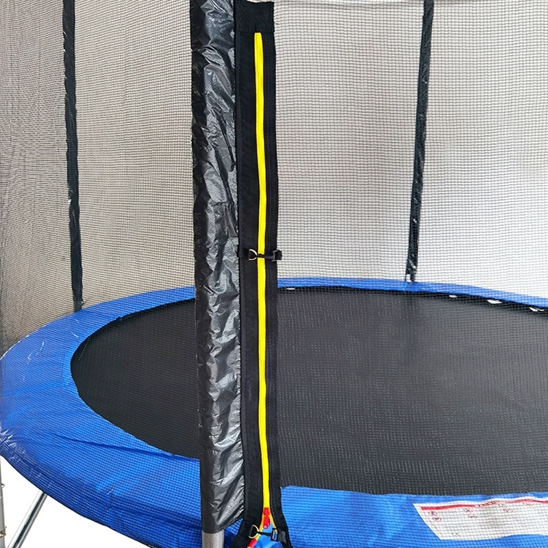 Funjump 10FT Quality Assurance Professional Indoor Round Trampoline with Safety Net and Ladder