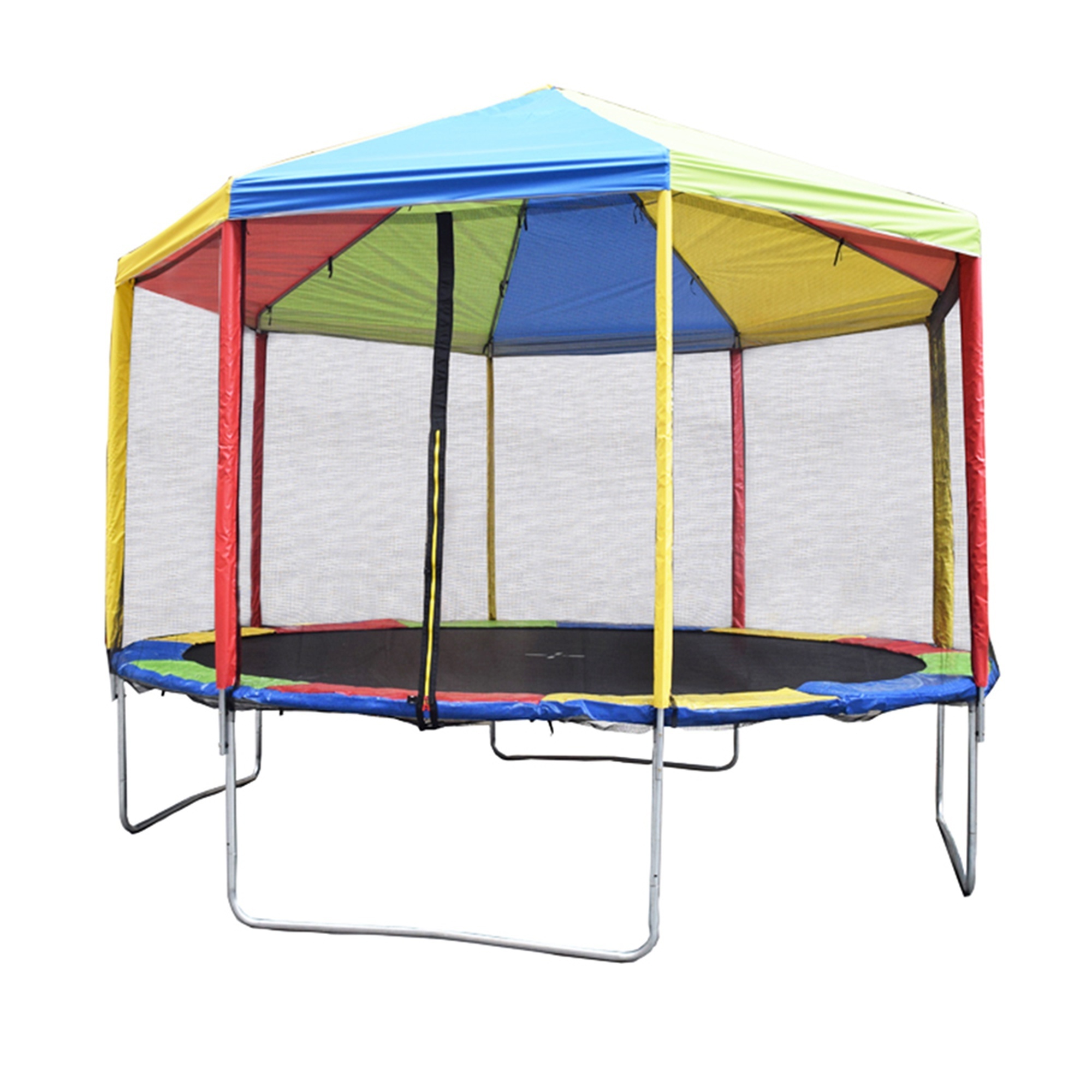 Funjump Best Selling 12ft 14FT 16FT Professional Outdoor Adults and Kids Jumping Round Trampoline with Tent