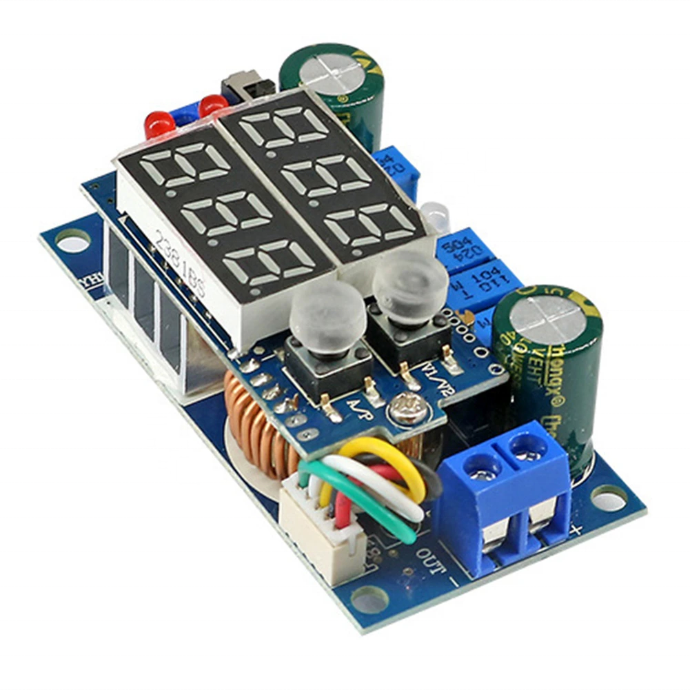 DC-DC 5A Solar Panel Controller 6-36V MPPT Digital Display Buck Module Constant Voltage and Constant Current Charging Module