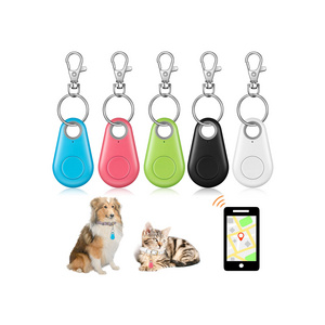 Pets Key Finder Item Locator Keychains Bluetooth Gps Tracker Anti Lost Alarm Reminder Selfie Shutter Control for Kids Pets