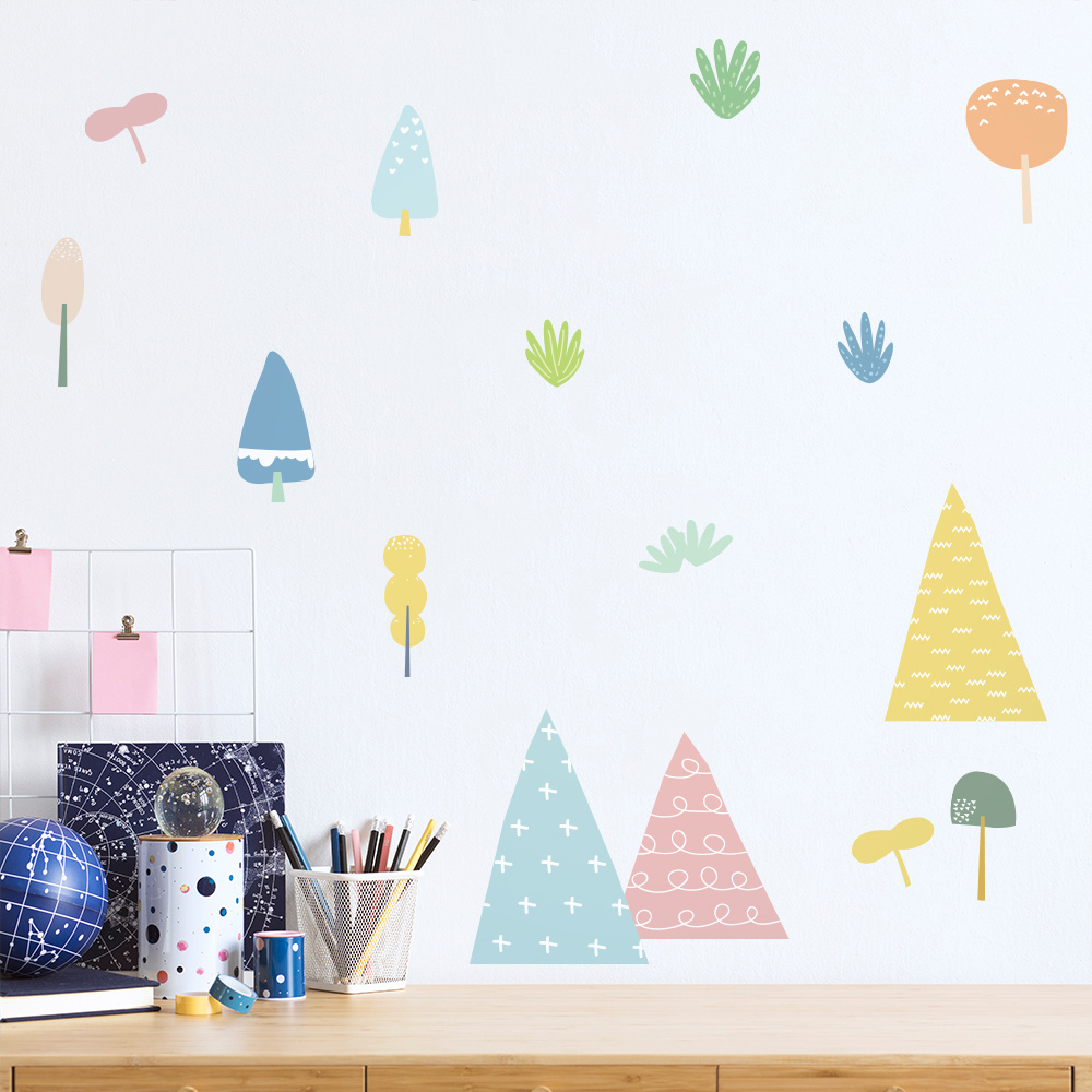 Funlife PA149 Decorative PVC Stickers Self-adhesive Wall Decals for Baby room decoration Wall Stickers