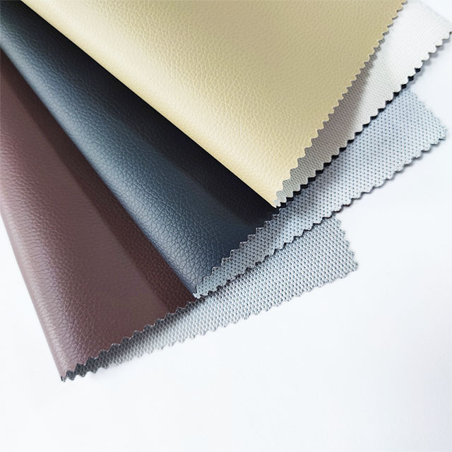 Upholstery Fabric for Boats and Yachts Car Seats Faux Leather Finish Marine Vinyl Auto Outdoor Waterproof PVC Woven Embossed