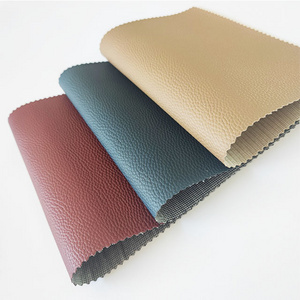 Custom Leather Bag Making Materials Rexine PU PVC  Furniture Leather Material for Sofa