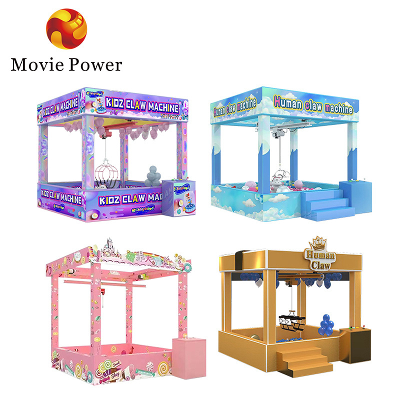 Commercial Shopping Mall Catch Doll Award Gifts Kids Adults Claw Machine Human Claw Machine