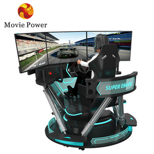 Indoor Playground Racing Car Games VR Equipment Driving Simulator Price Vr Car Driving Simulator On Sale