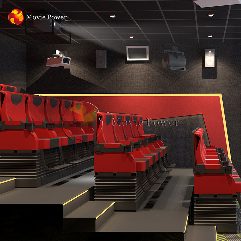 200-300 Seats Fashionable 4d Movie Cinema Chairs 5d Cinema 5d Theater Equipment For Sale