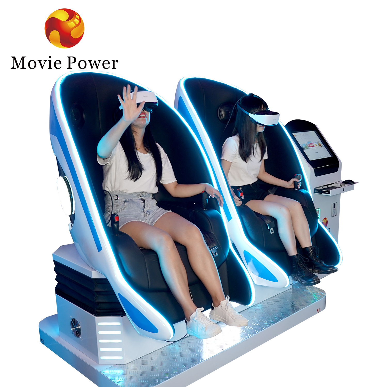 Virtual Reality Vr Cinema Arcade Game Amusement Park Vr Egg Chair Simulator 9D Vr Game Machine