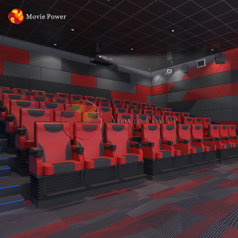 200-300 Seats Fashionable 4d Movie Cinema Chairs 5d Cinema 5d Theater Equipment For Sale