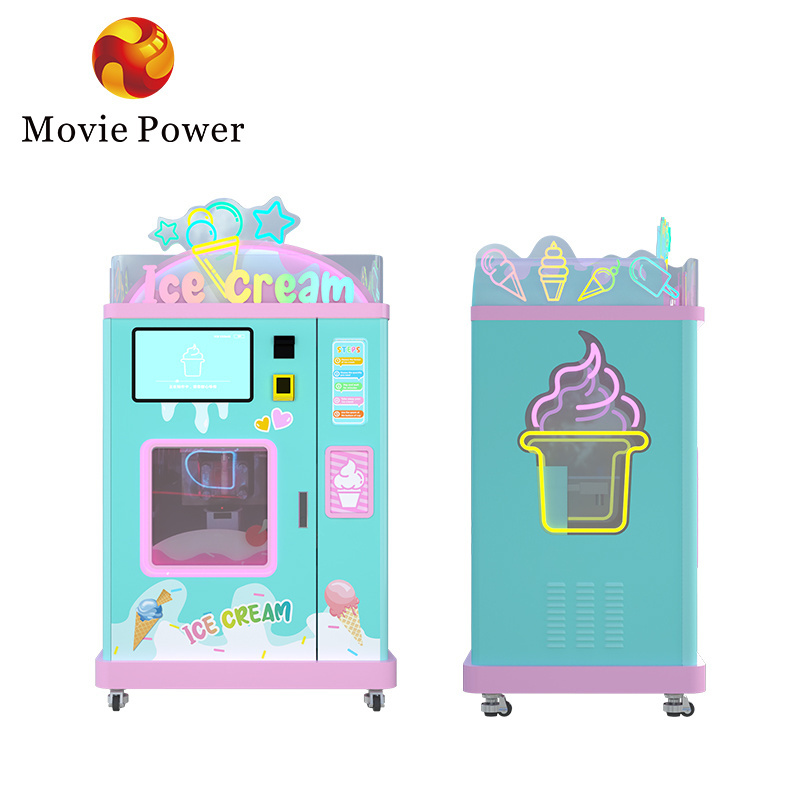 Hot Selling Ice Cream Making  Machine Frozen Yogurt Machine  Automatic Vending Machine For Sale