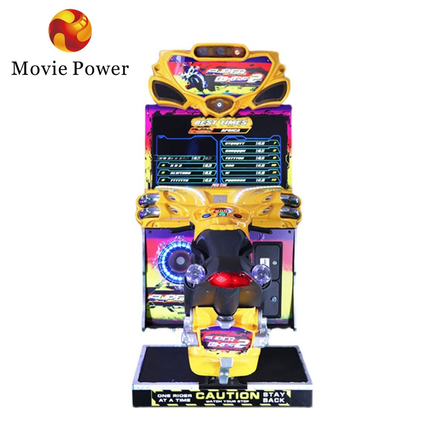 Children Indoor Rides Coin Operated Super Motorcycle Racing Games Machines Car Racing Arcade Game