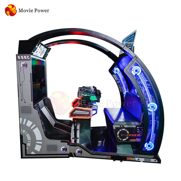 Newest 2D/3D arcade cabinet gun shooting arcade game Interstellar game shooting simulator ar shooting game machine