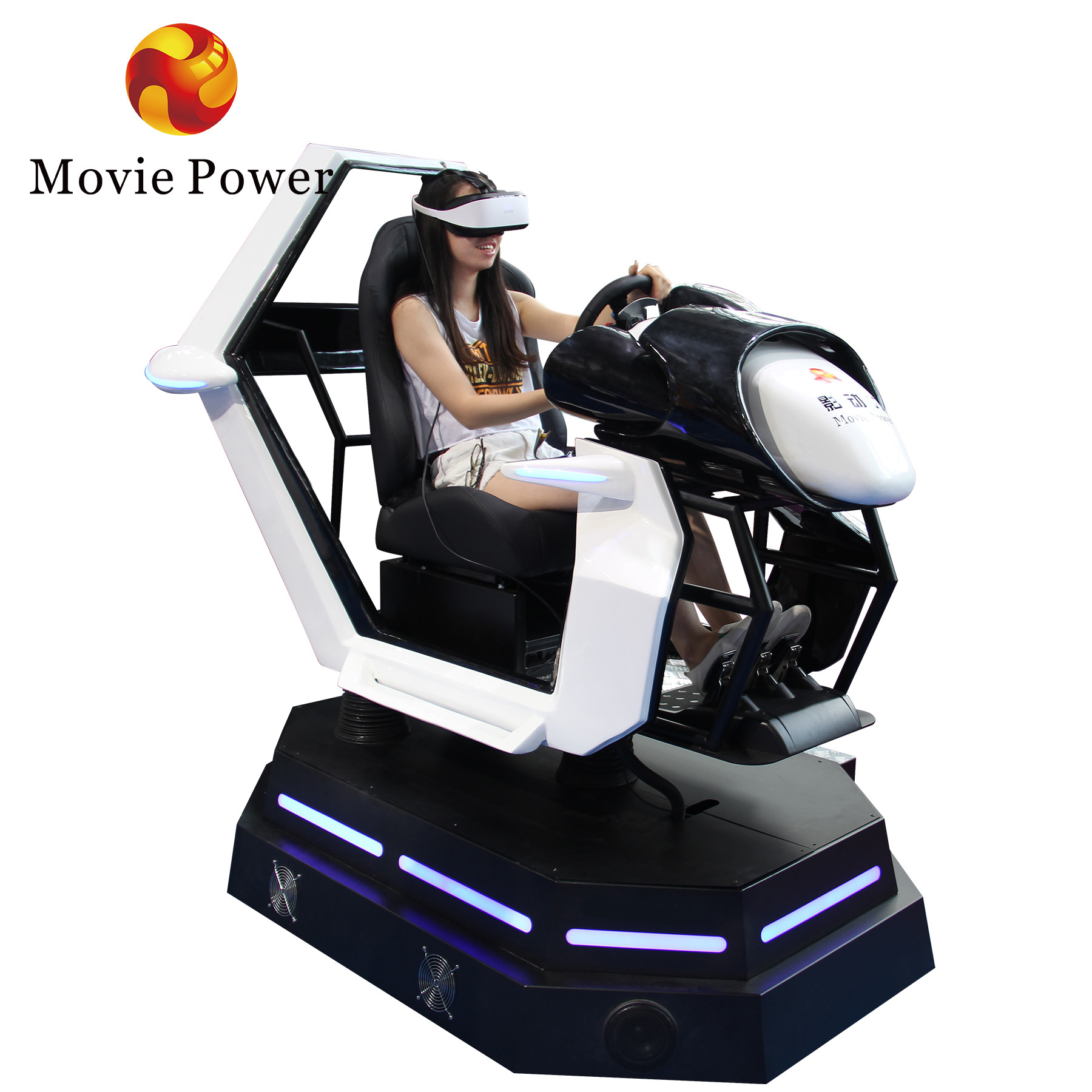 High Quality VR Car Racing Game Machine 9D Vr Amusement Car Game VR Driving Simulator